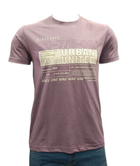 Printed Round Neck VSB-SJRN Print blend Cotton T shirt