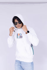 Rock Radio Typography Snow White hoodie