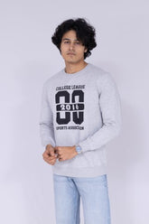 College league light grey sweatshirt