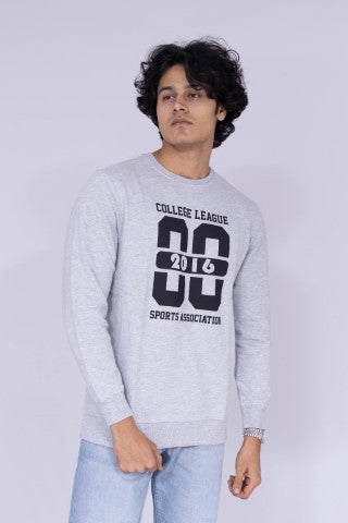 College league light grey sweatshirt