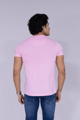 Conquer from within light pink T-shirt