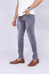 Dark Grey Narrow fit stretchable jeans