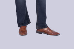 Classic Grey Black Bootcut stretchable jeans