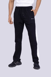 Black and White Joggers for Men