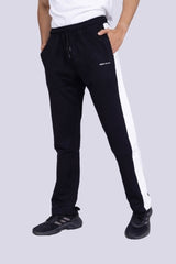 Black and White Joggers for Men