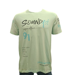 Printed Round Neck VSB-SJRN Print Aqua Plast T shirt