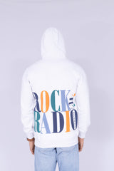 Rock Radio Typography Snow White hoodie