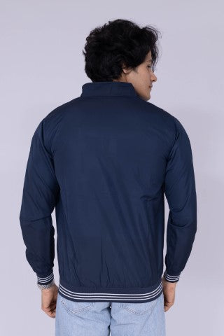 Navy Blue wind cheater jacket