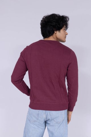 Space it out Maroon sweatshirt