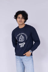 Success dark blue sweatshirt