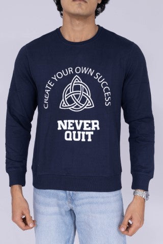 Success dark blue sweatshirt