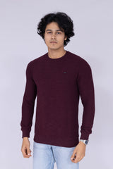 Classic rich purple sweatshirt