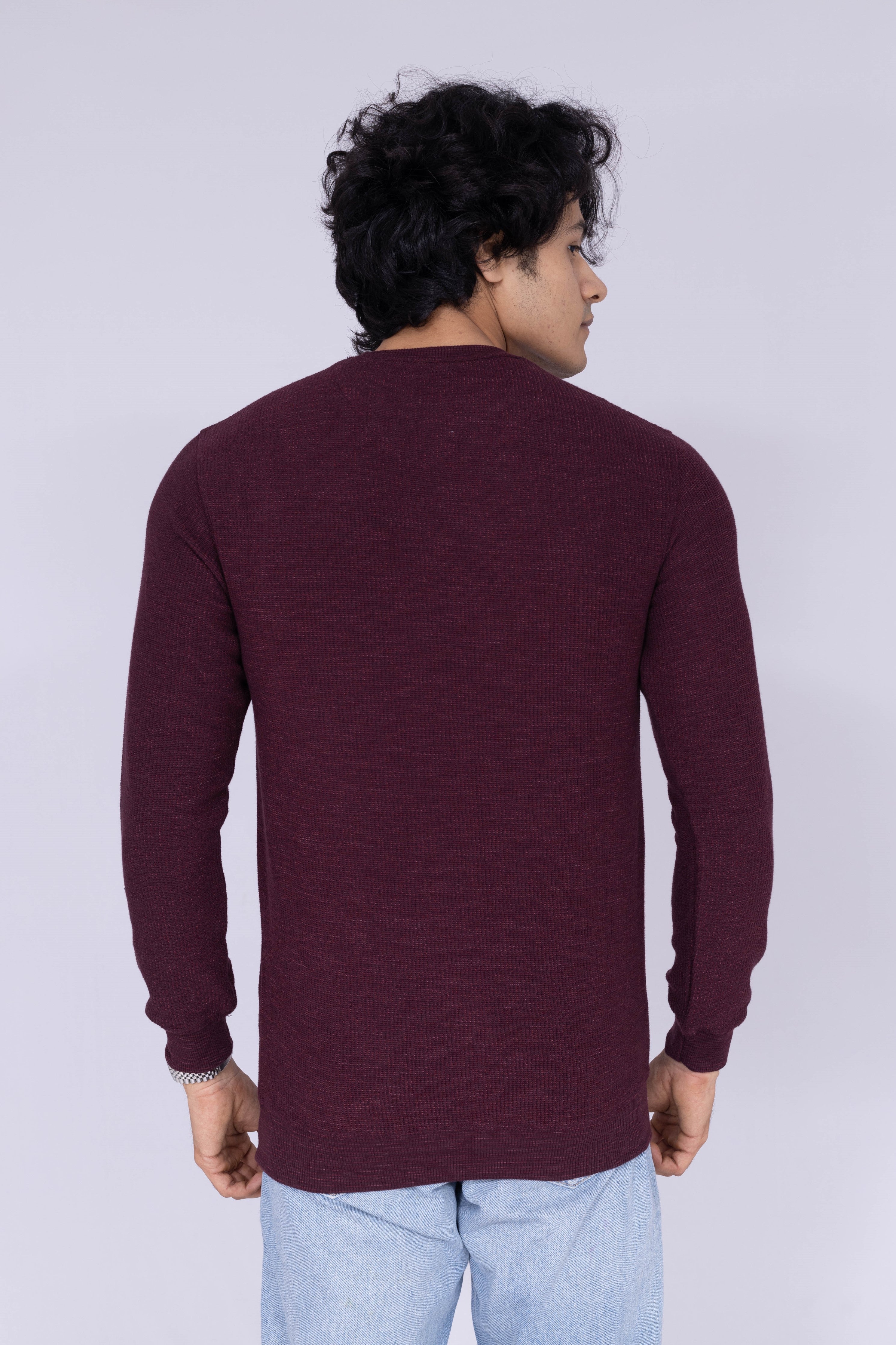 Classic rich purple sweatshirt