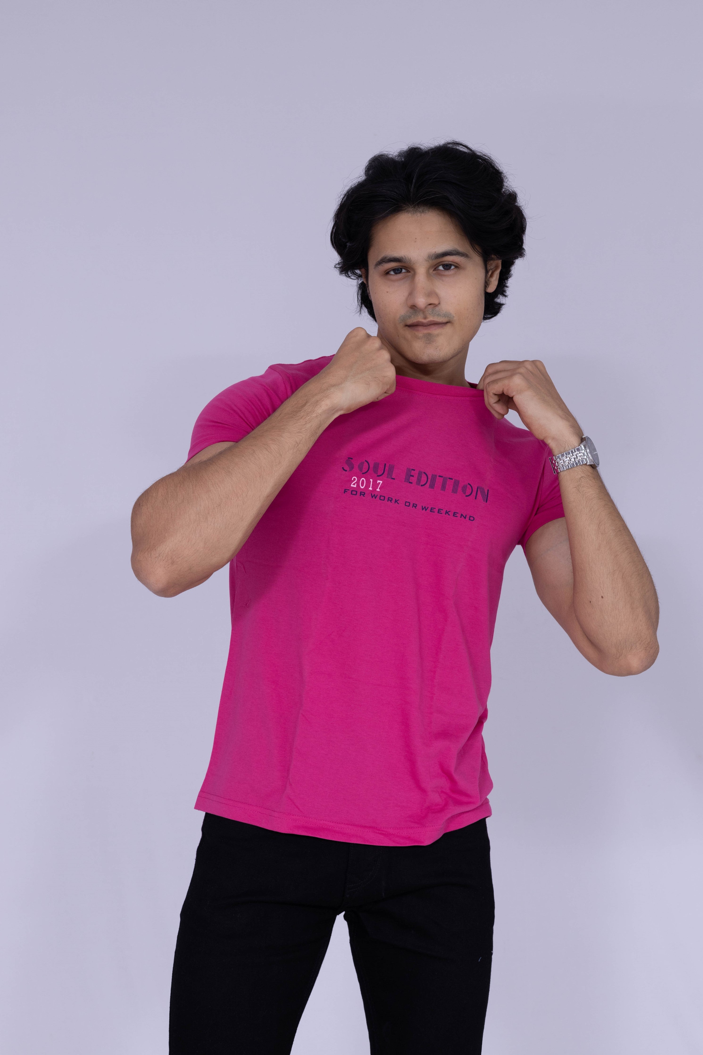 Soul edition pink T-shirt