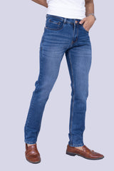 Classic Deep Blue regular fit stretchable Jeans