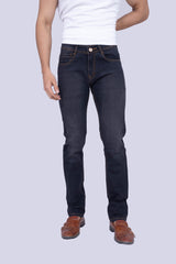 Dark grey black regular fit Jeans