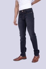 Dark grey black regular fit Jeans