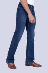 Vintage Dark Blue Boot Cut Jeans