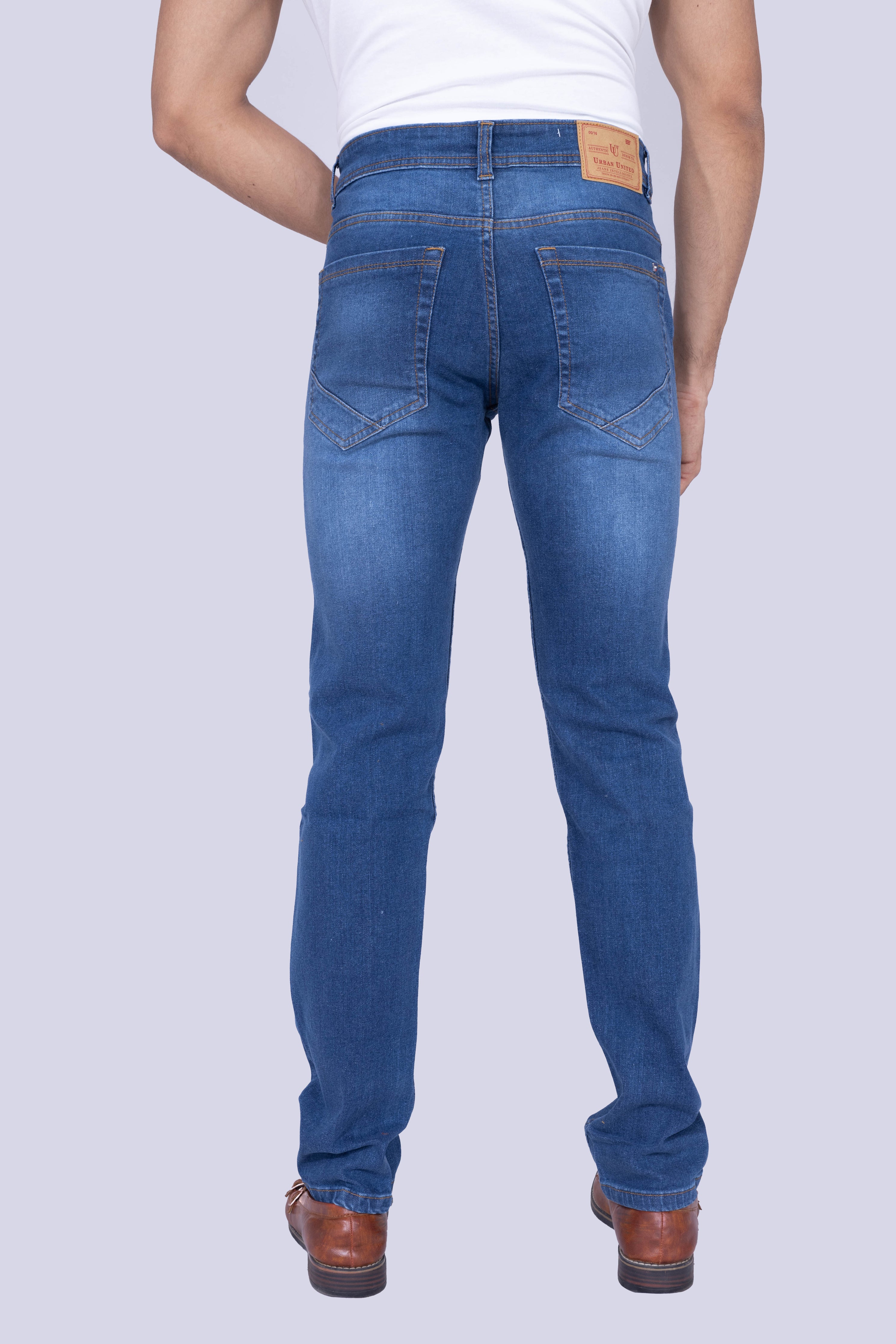 Vintage Deep Blue Regular Fit Jeans