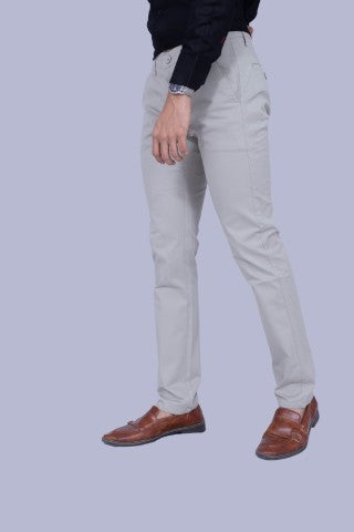 Beige Regular Fit Cotton Chinos